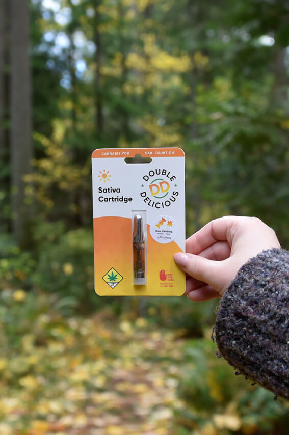 Double Delicious Cannabis Branding - Cartridge Packaging Design