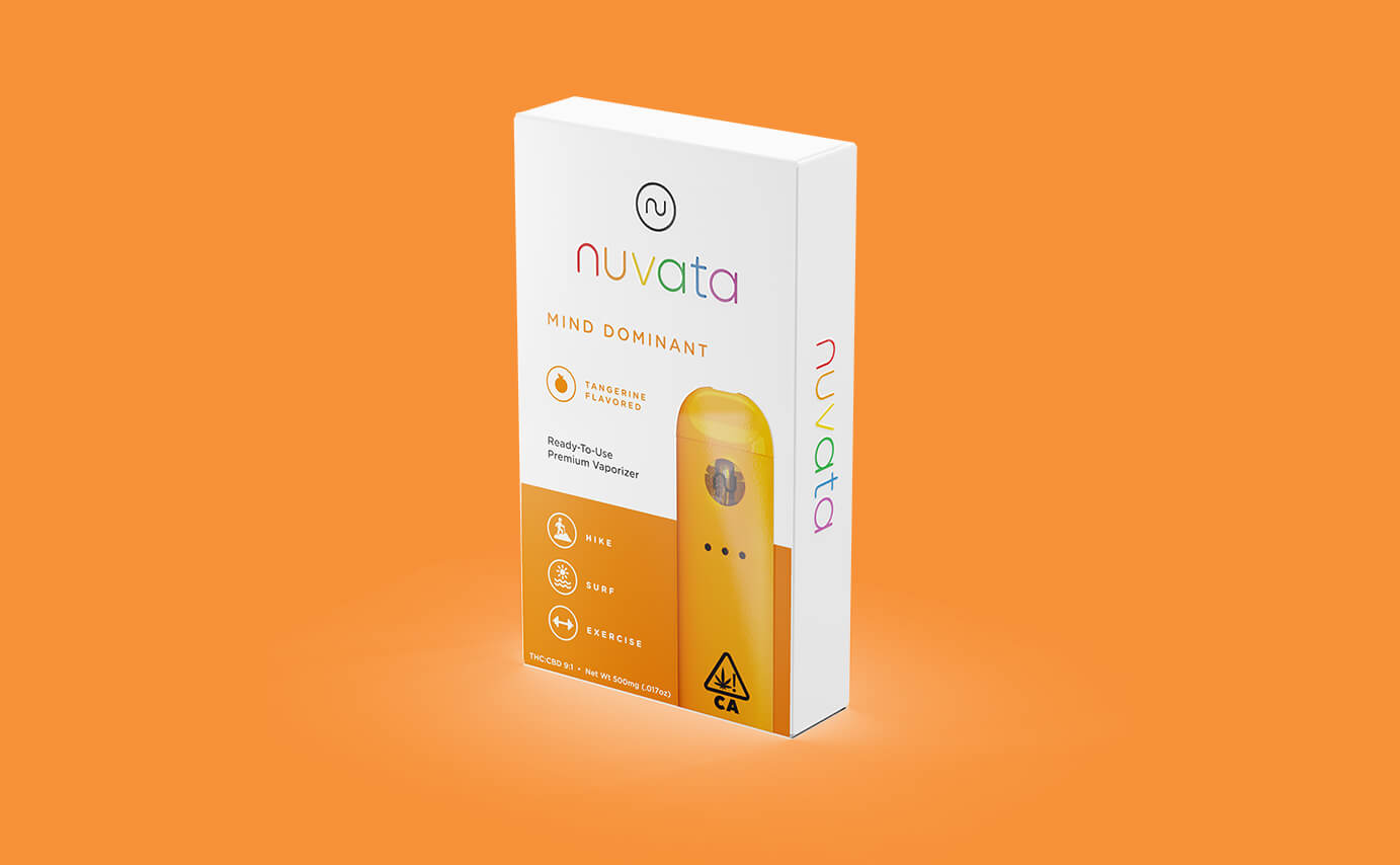 Nuvata Cannabis Vaporizer Packaging Design - Mind Dominant Packaging