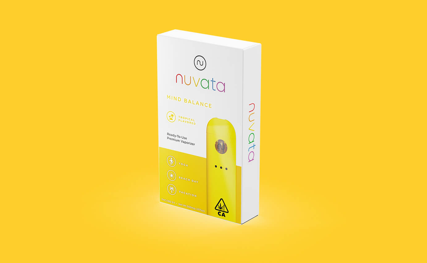 Nuvata Cannabis Vaporizer Packaging Design - Mind Balance Packaging