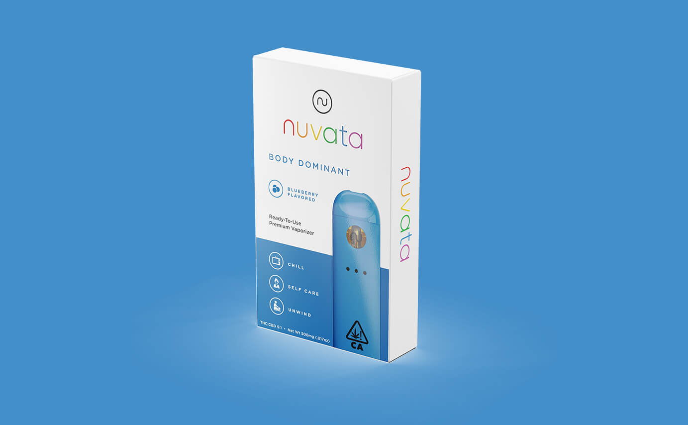 Nuvata Cannabis Vaporizer Packaging Design - Body Dominant Packaging