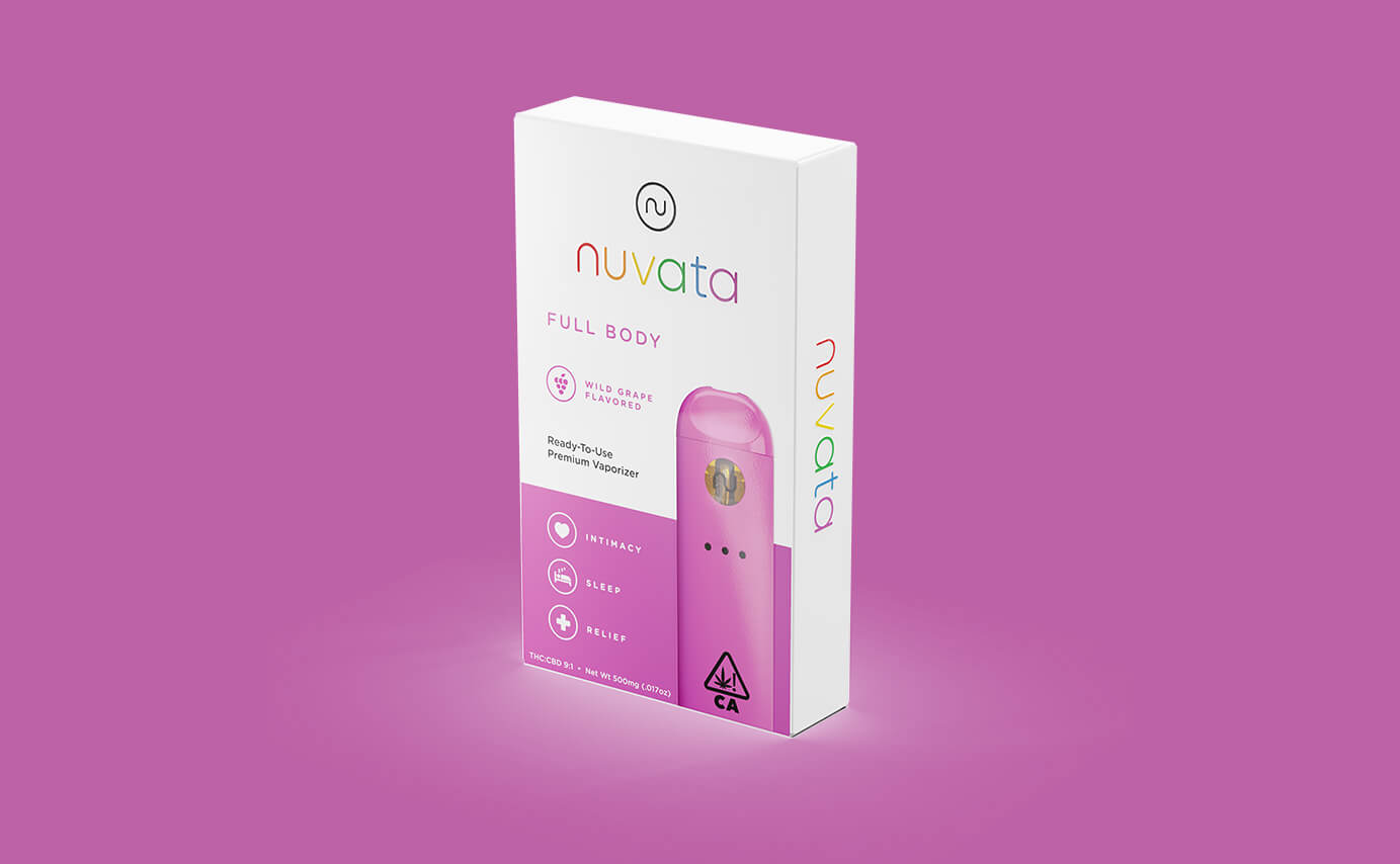 Nuvata Cannabis Vaporizer Packaging Design - Full Body Packaging