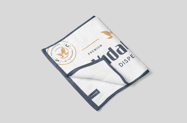 VidaCann Dispensary Branding - Towel