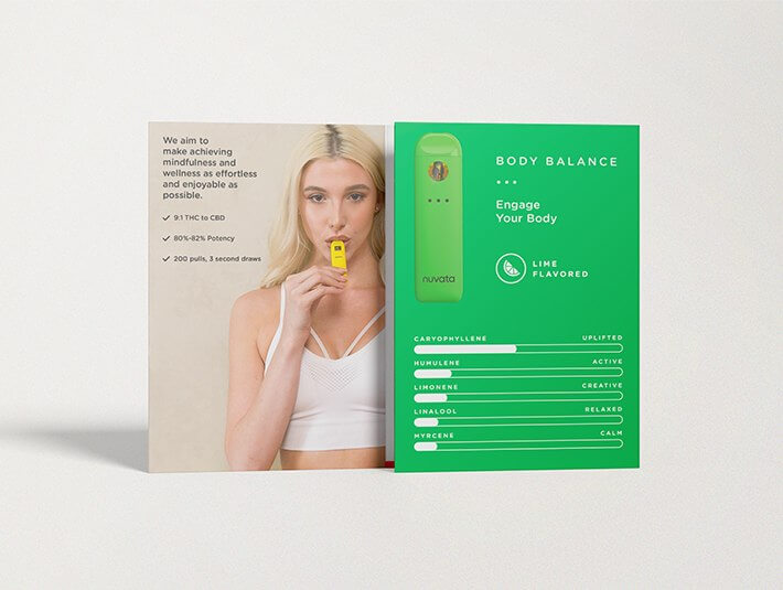 Nuvata Cannabis Branding - Booklet Design