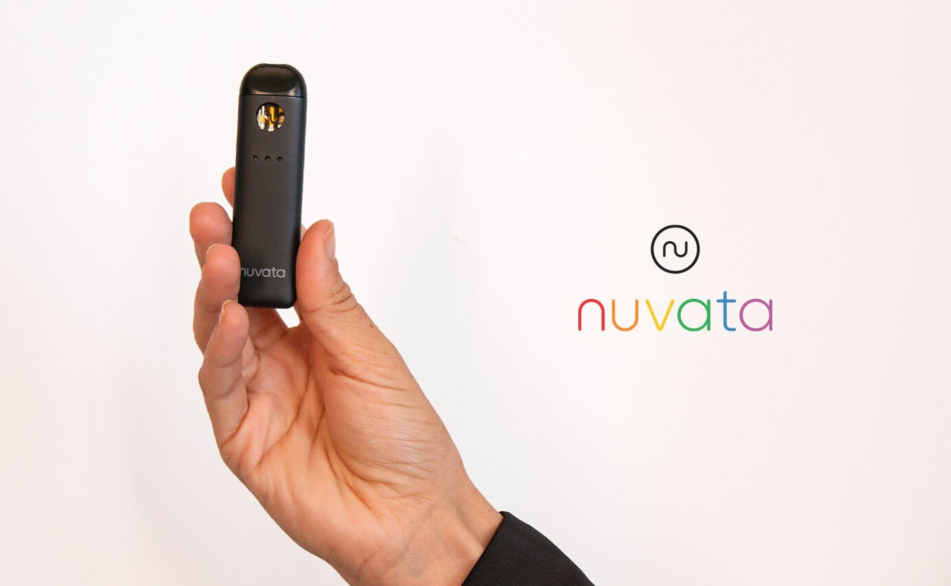 Nuvata Cannabis Branding - Woman Holding Vape