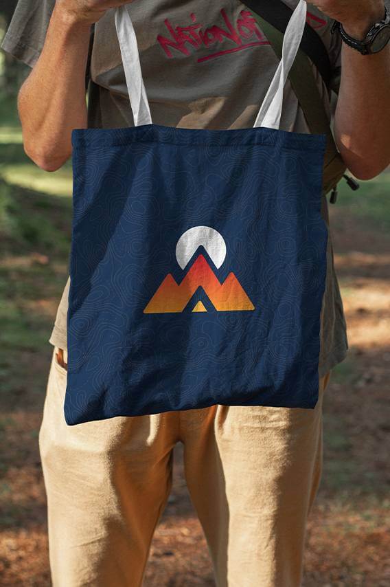 Campfire Cannabis Dispensary Branding - Tote Bag Design