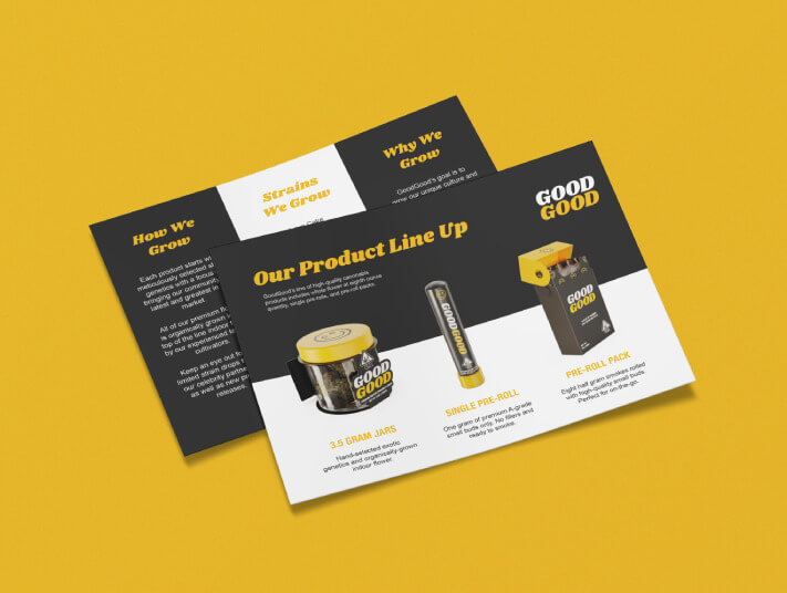 GoodGood Cannabis Branding - Brochure