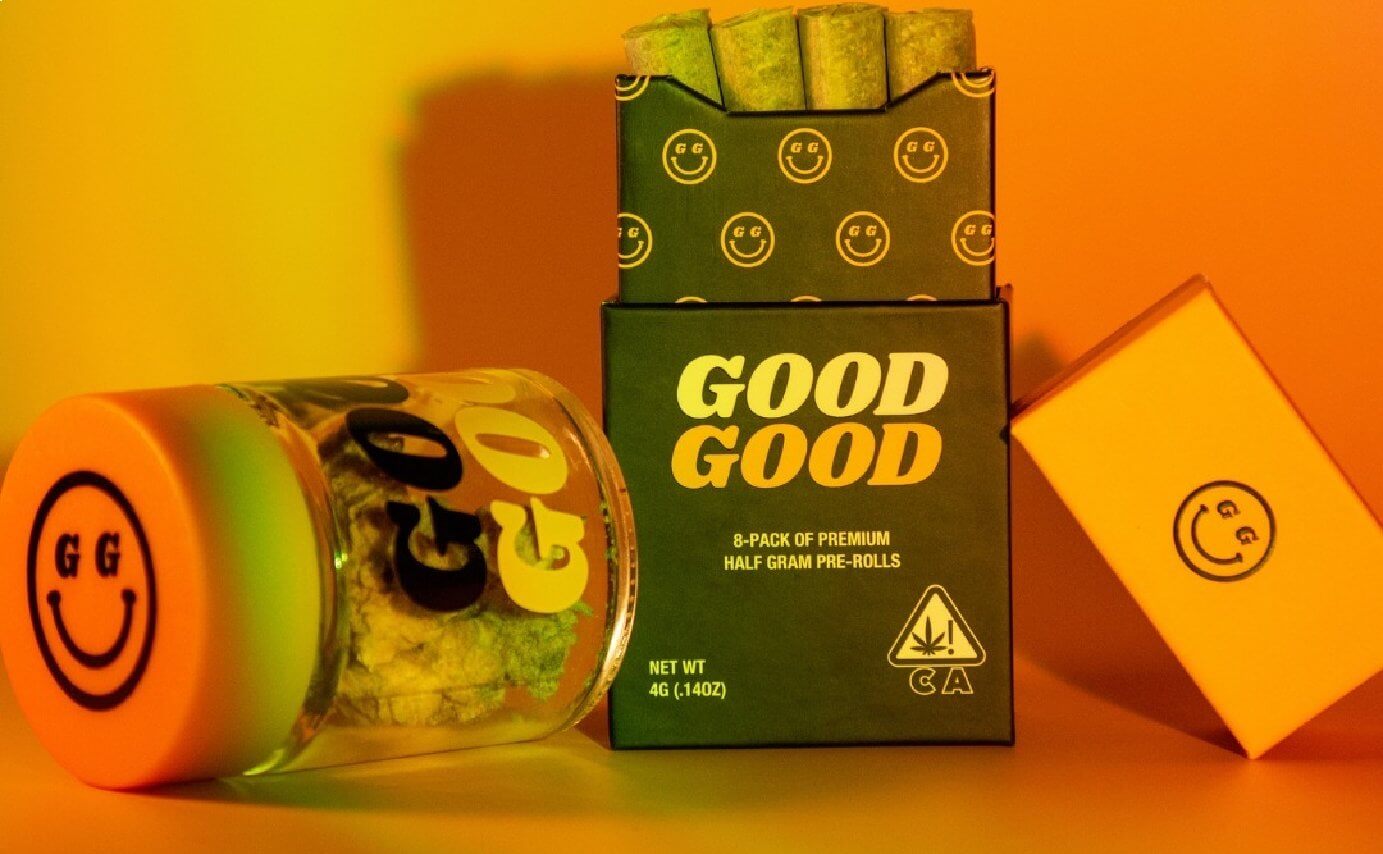 GoodGood Cannabis Packaging Design - Pre-Roll Packs and Jars