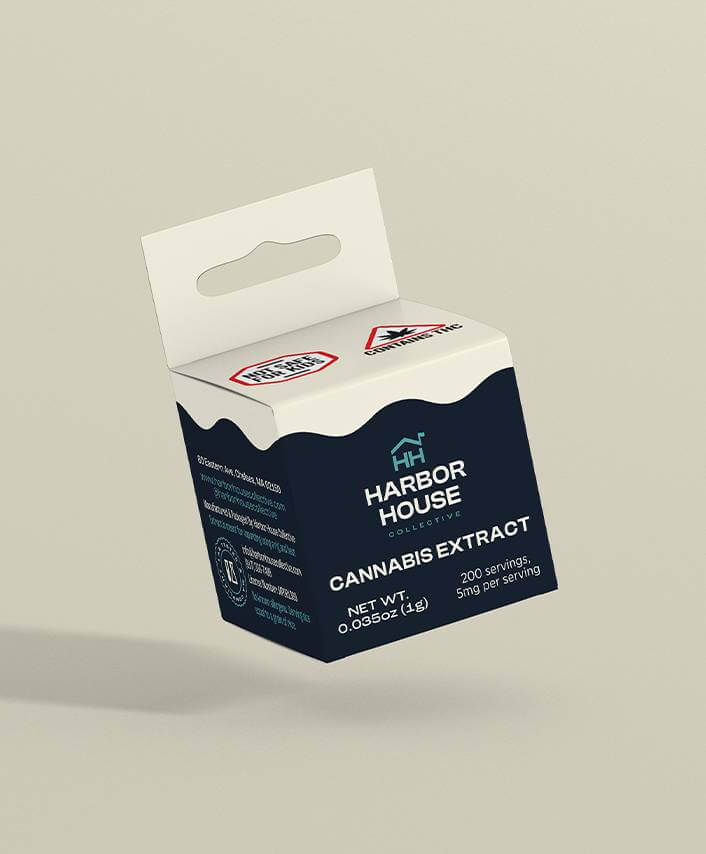 Harbor House Cannabis Packaging Design - Cannabis Extract Packaging