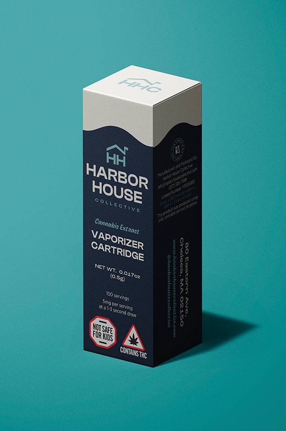 Harbor House Cannabis Packaging Design - Vaporizer Cartridge