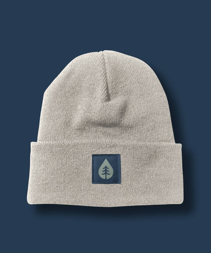 Pacific & Pine Cannabis Merchandise Design Beanie