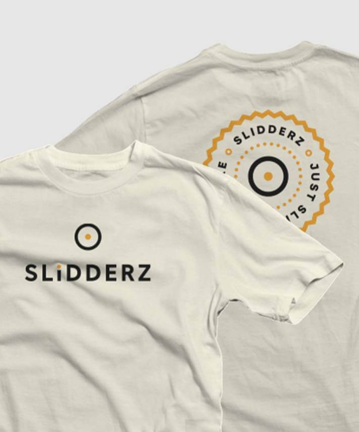 Slidderz Cannabis Branding - T-Shirt Design