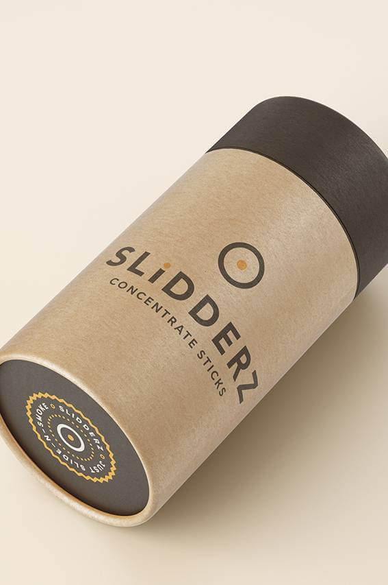 Slidderz Cannabis Packaging - Tube Design
