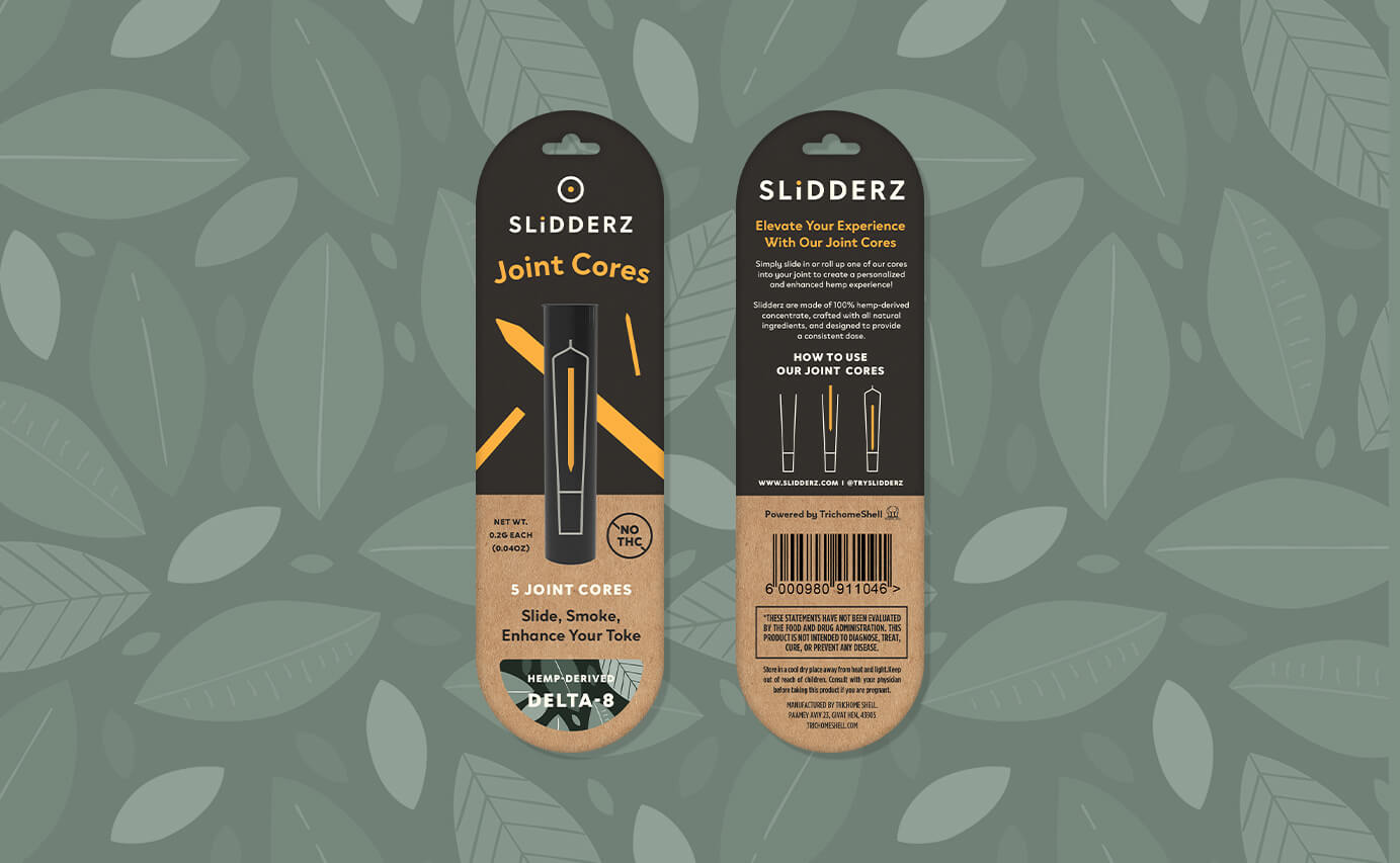 Slidderz Cannabis Packaging Design - Delta-8
