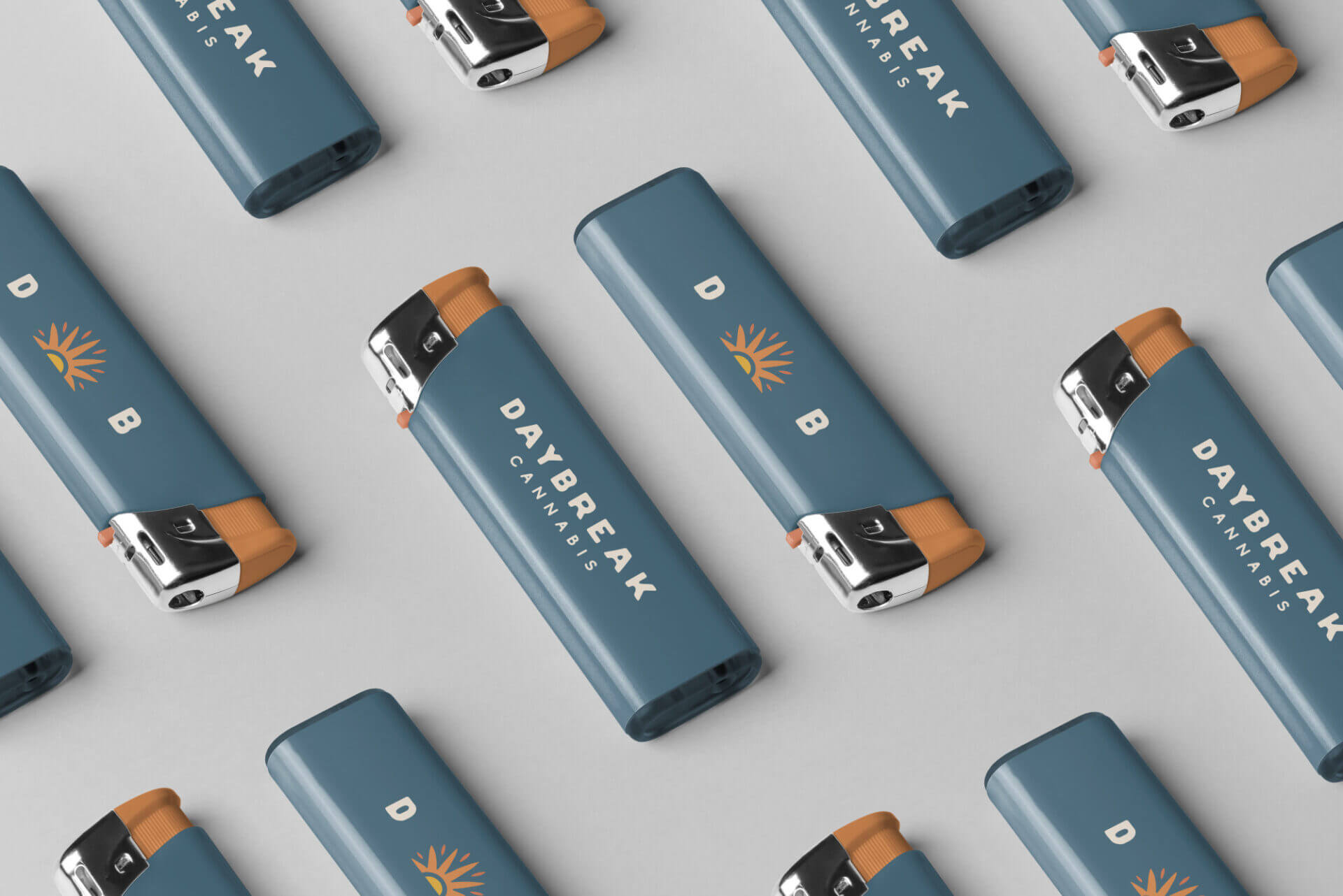 Daybreak Cannabis Merch Design - Lighters