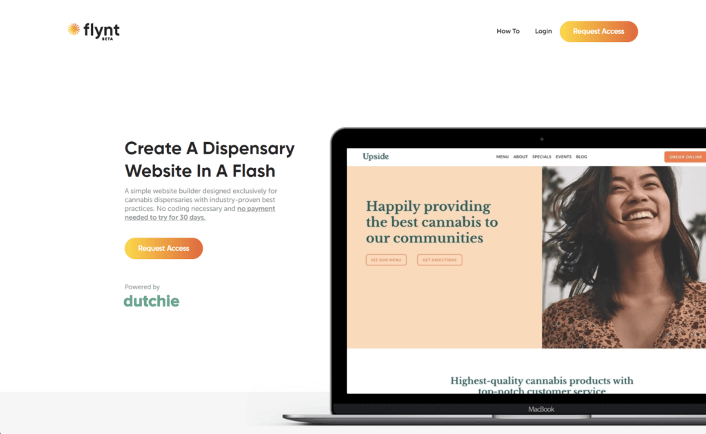 HIGHOPES and Dutchie Launch Flynt - Dispensary Website Template