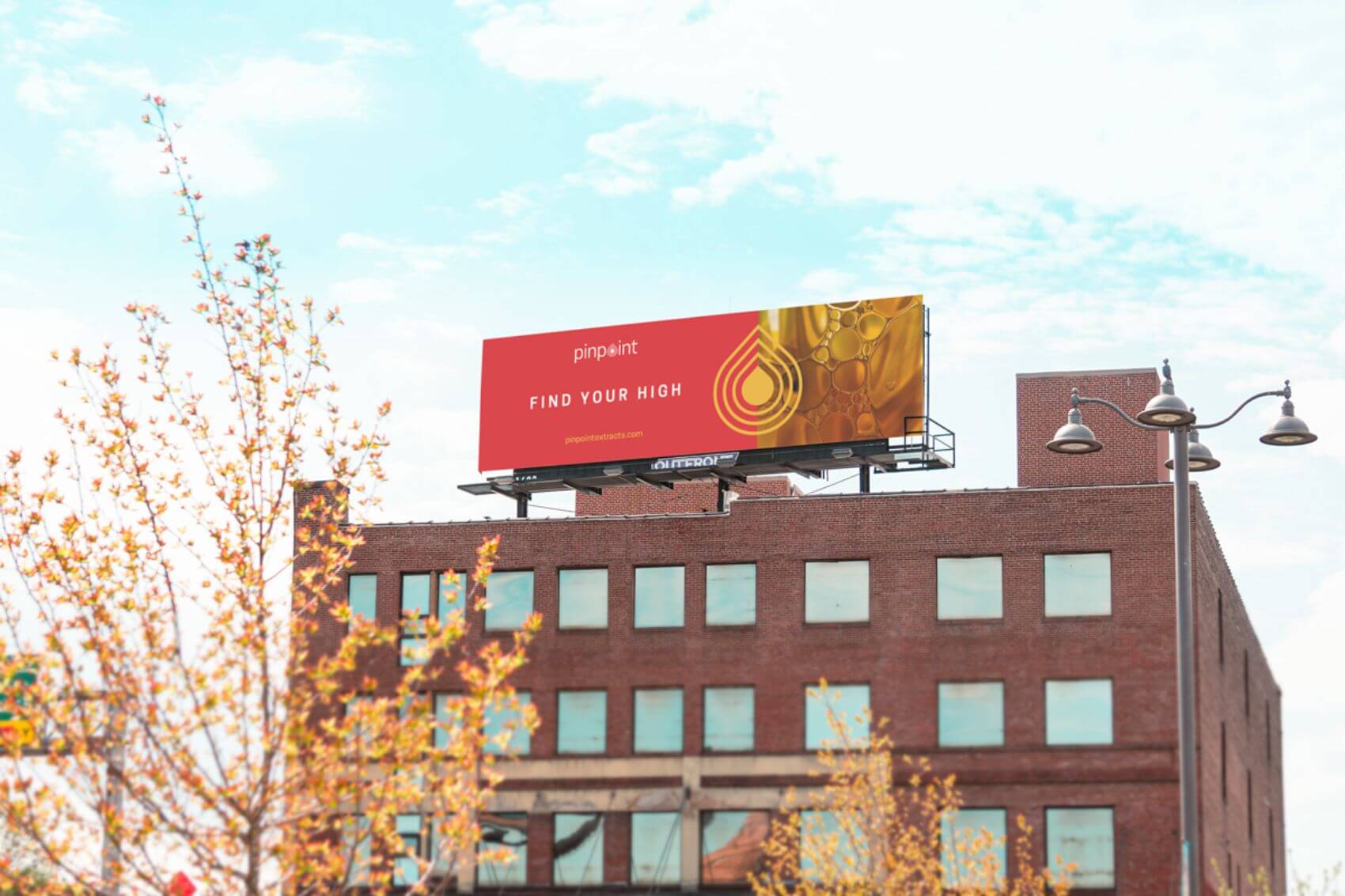 Pinpoint | Cannabis Advertising Billboard