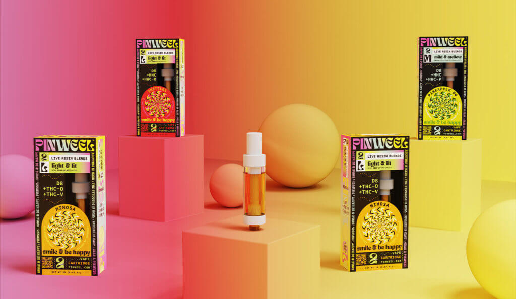 Pinweel | CBD Vape Packaging Design